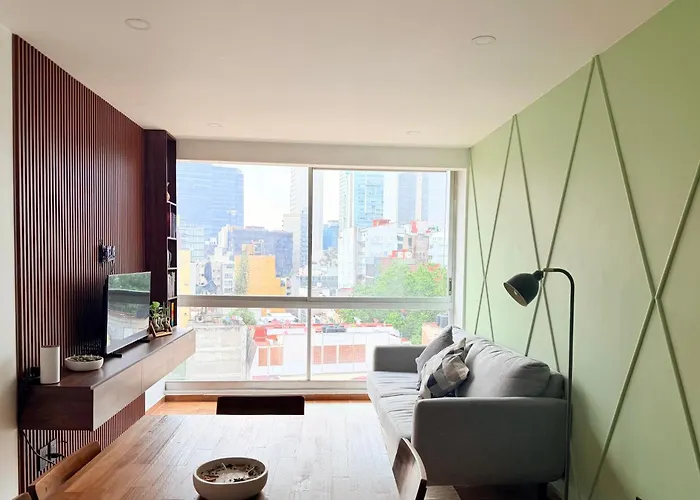 Apartamento Luminoso Departamento Completo En El Corazón De La Cdmx - Colonia Roma *