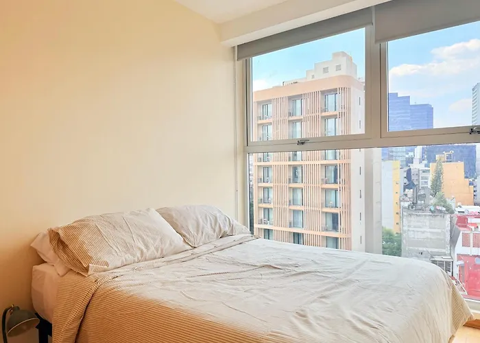 Apartamento Luminoso Departamento Completo En El Corazón De La Cdmx - Colonia Roma *