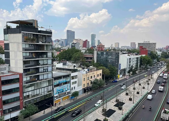Luminoso Departamento Completo En El Corazón De La Cdmx - Colonia Roma Cidade do México