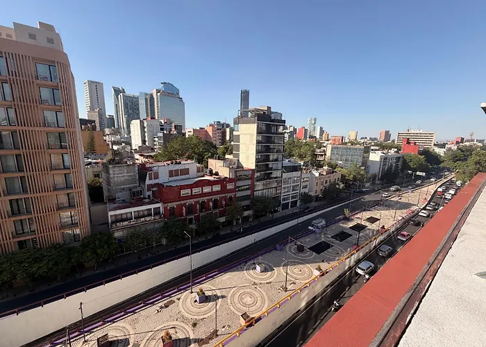 Apartamento Luminoso Departamento Completo En El Corazón De La Cdmx - Colonia Roma Cidade do México